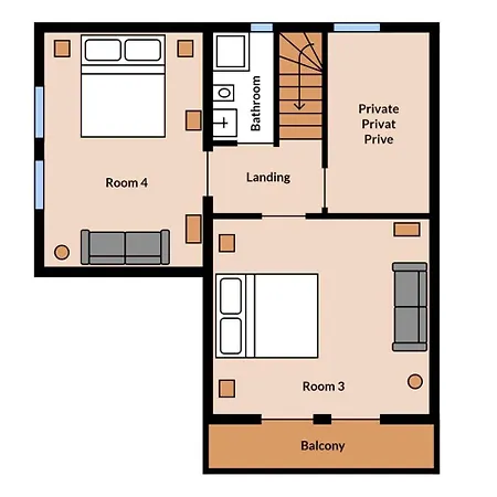 펜션 Villavoigt, Gezellig Familiehuis